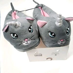 Chatties Kittycorn cat unicorn Slippers Shoes